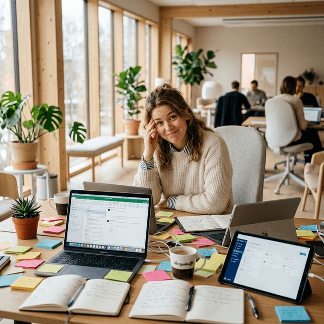 Mye å tenke på i hverdagen